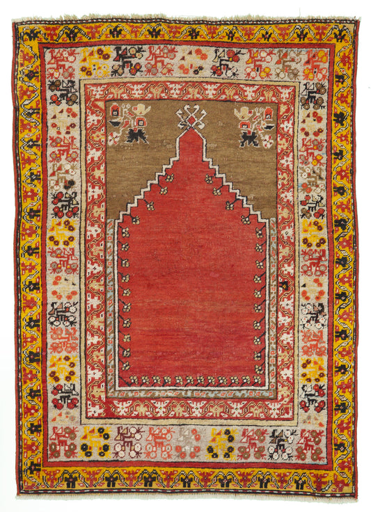 AORug#2411 size. 3' 04" x 4' 07"