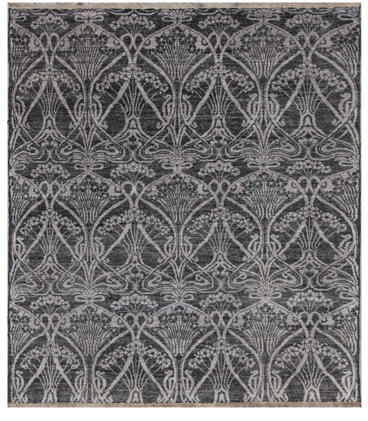 AORug#9850 size. 8' 06" x 9' 05"