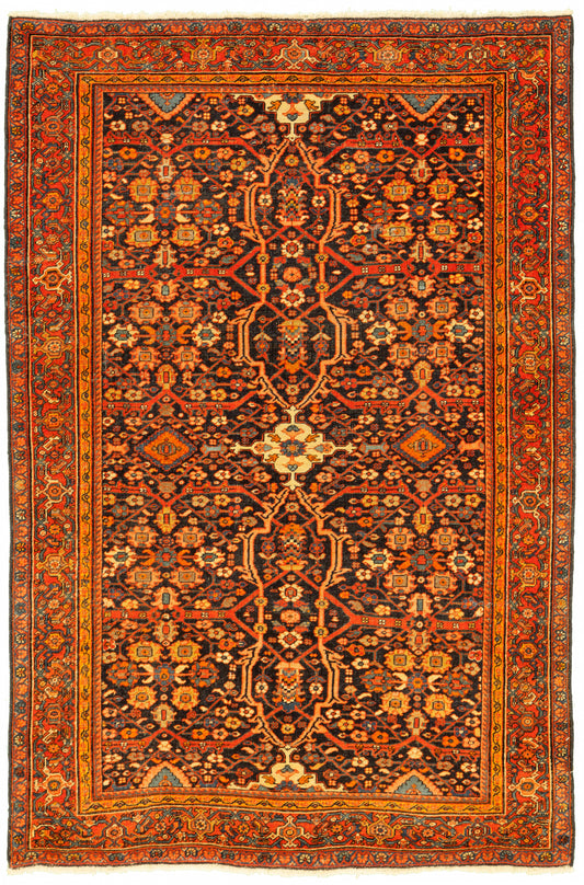 AORug#3155 size. 4' 02" x 6' 05"