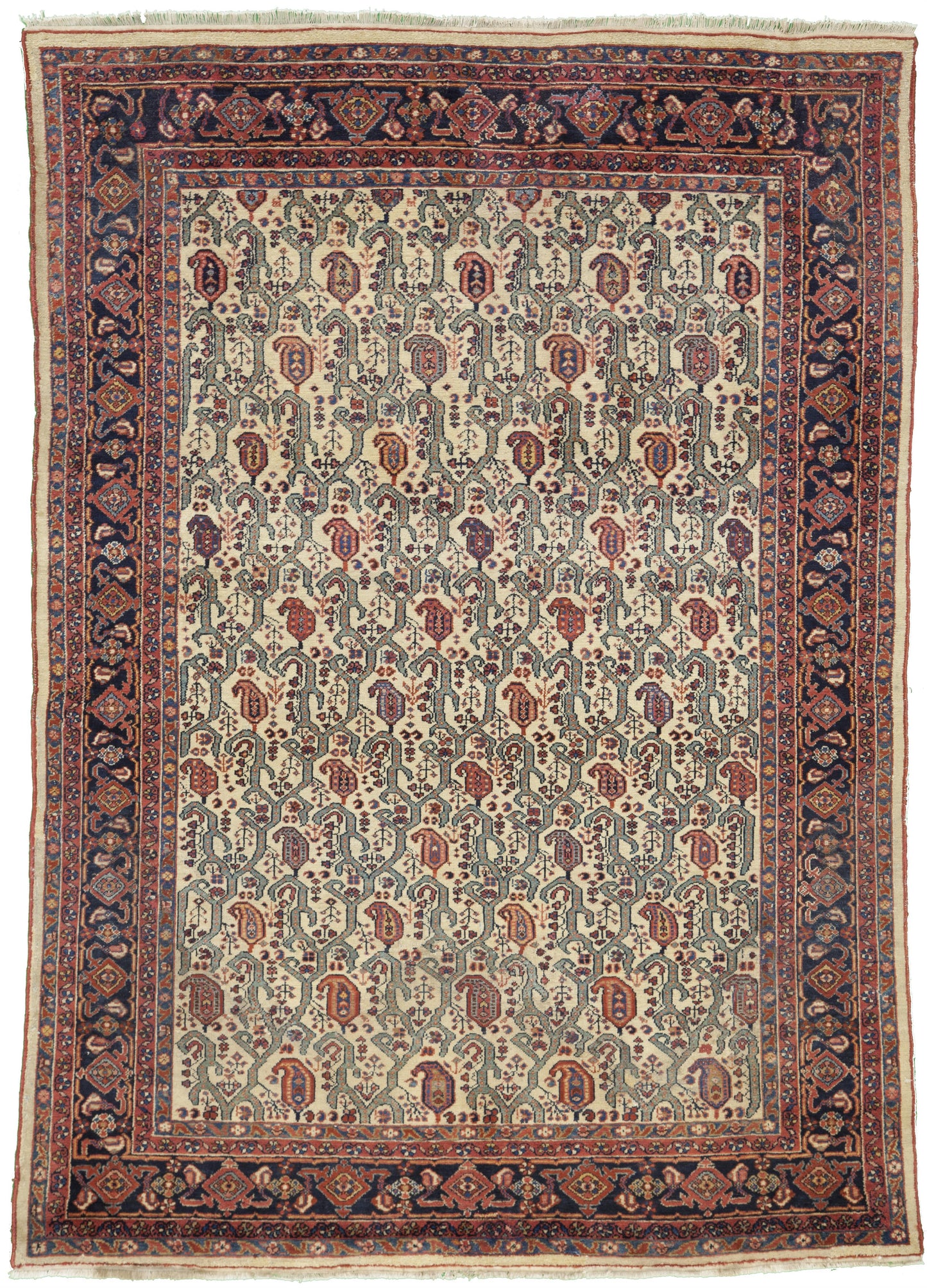 AORug#2710 size. 4' 06" x 6' 02"