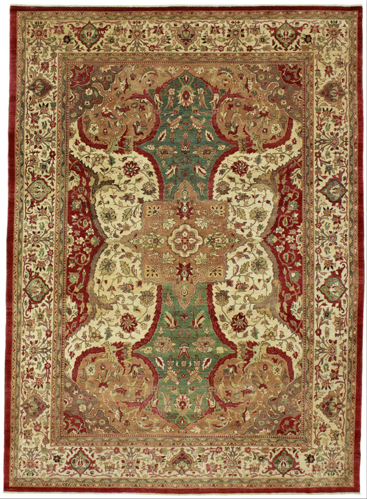 AORug#1372 size. 9' 11" x 13' 07"